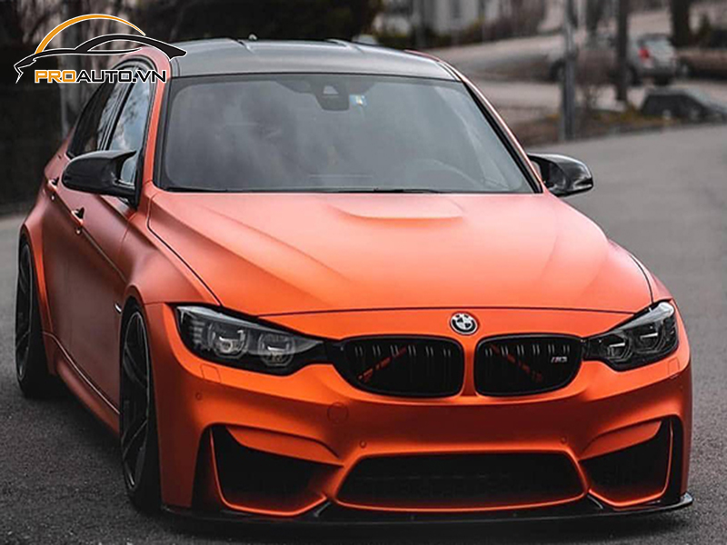 Bảng giá dán wrap đổi màu xe BMW Series 1
