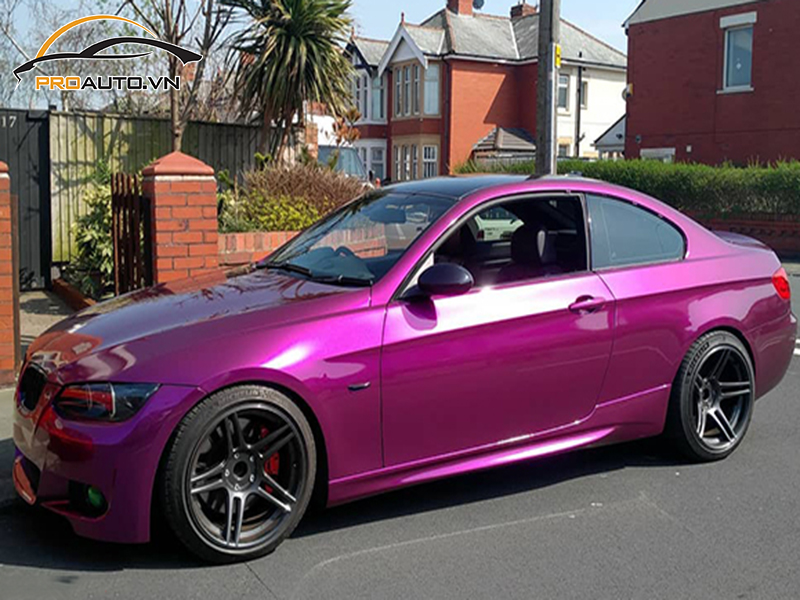 Dán wrap đổi màu cho xe BMW Series 1