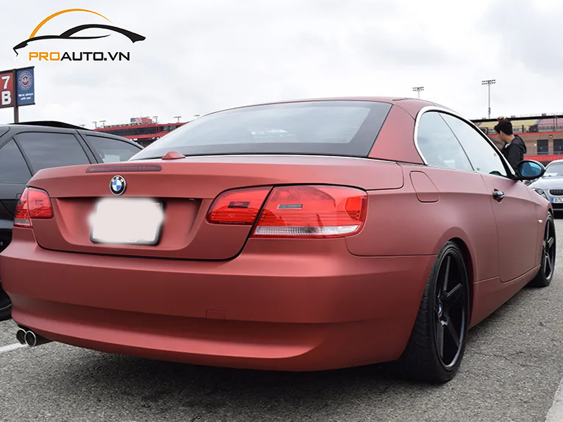 Dán wrap đổi màu BMW Series 3