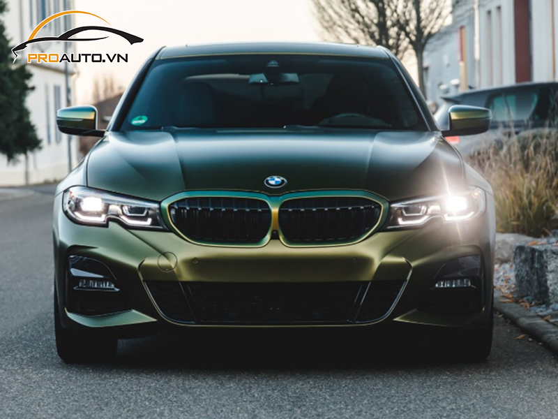 Dán wrap đổi màu BMW Series 3