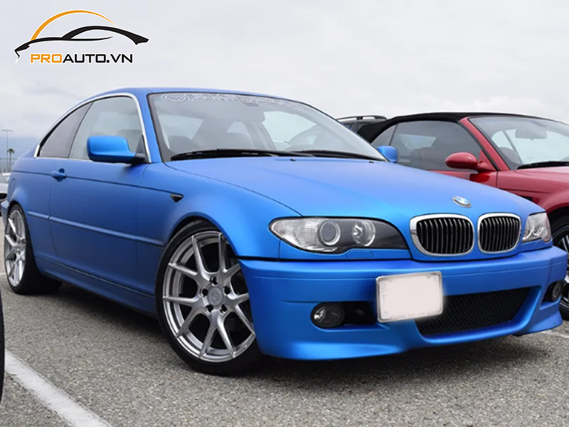 Dán wrap đổi màu xe BMW Series 3