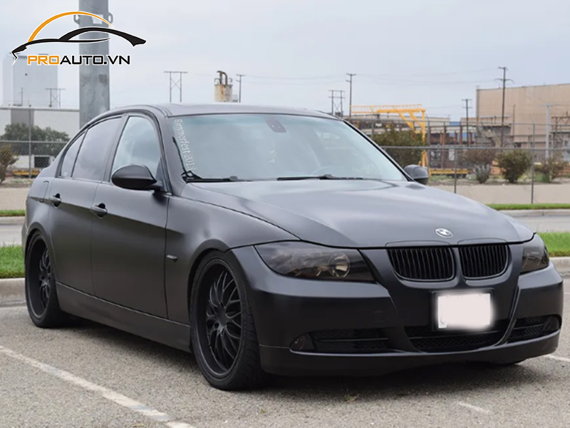 Dán wrap đổi màu xe BMW Series 3