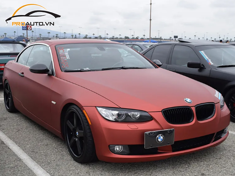 Wrap Đổi Màu Xe BMW Series 3 - Ảnh 2