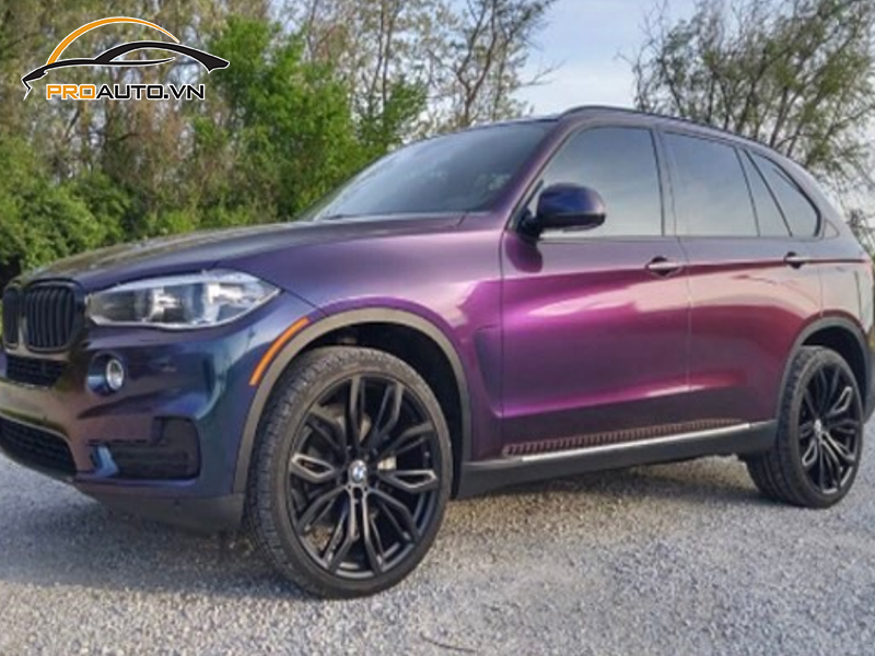 Wrap đổi màu xe BMW X Series