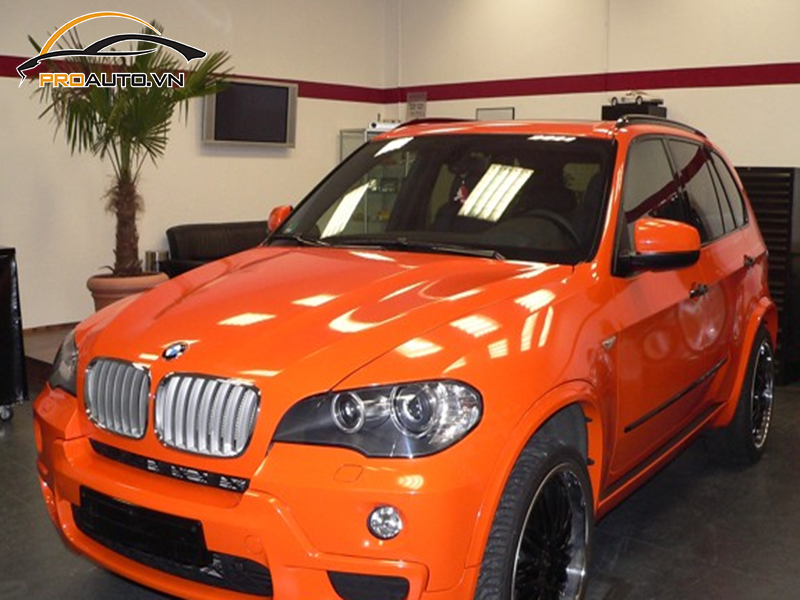 Dán wrap đổi màu BMW X Series