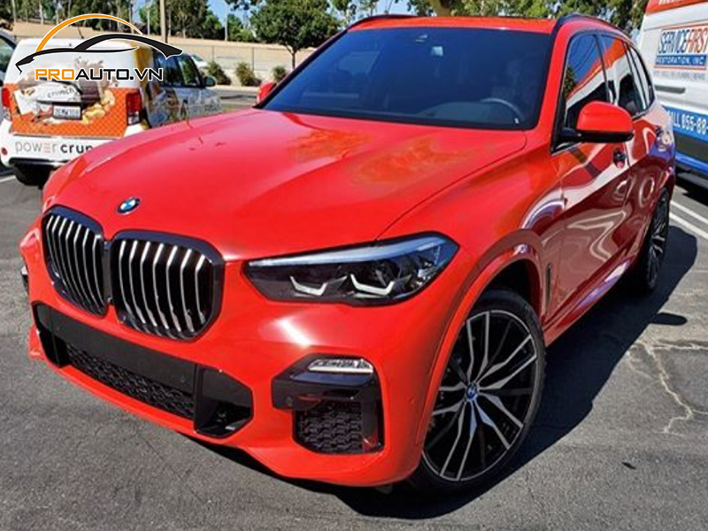 Dán wrap đổi màu BMW X Series