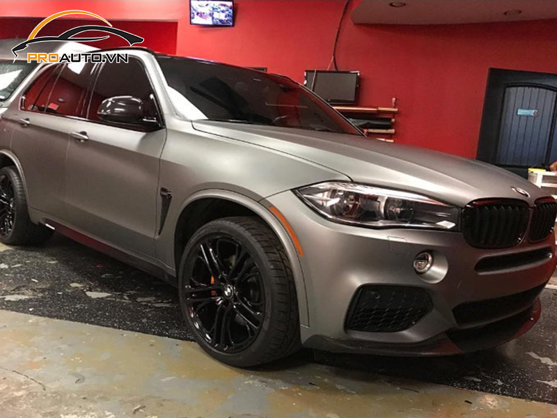Wrap đổi màu xe BMW X Series