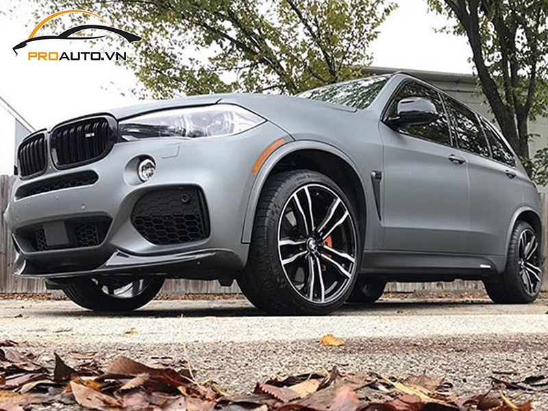 Dán wrap đổi màu xe BMW X Series
