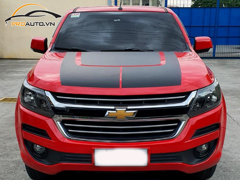 Dán wrap đổi màu Chevrolet Colorado