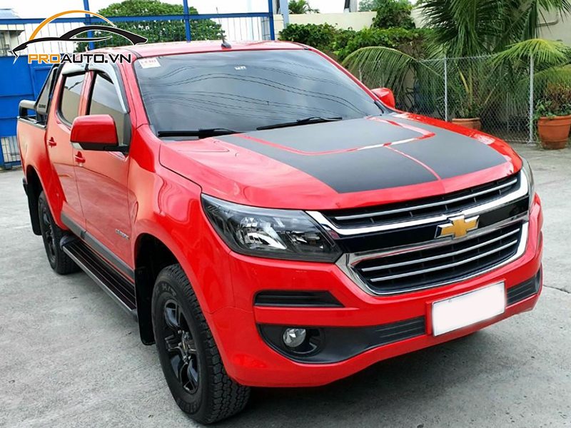 Dán wrap đổi màu Chevrolet Colorado