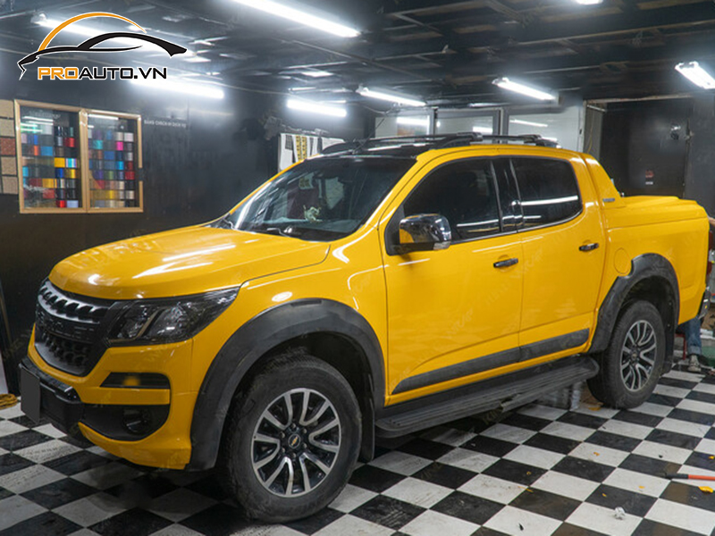 Dán wrap đổi màu Chevrolet Colorado