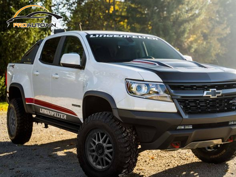 Dán wrap đổi màu cho xe Chevrolet Colorado