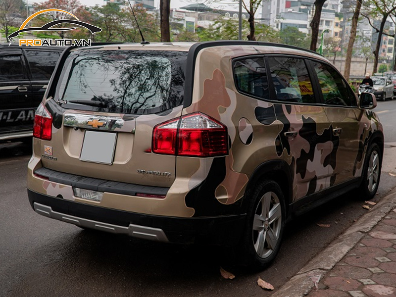 Wrap Đổi Màu Xe Chevrolet Orlando - Ảnh 3