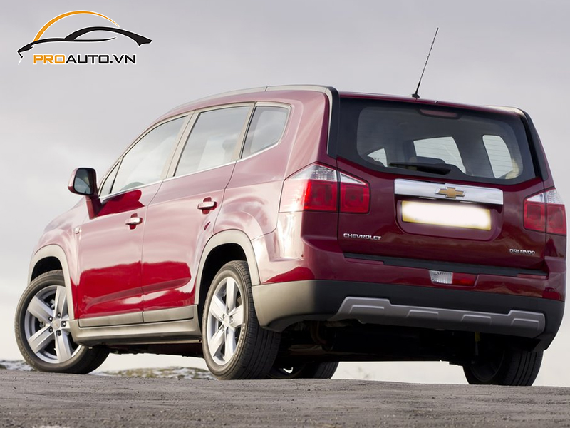 Dán wrap đổi màu Chevrolet Orlando