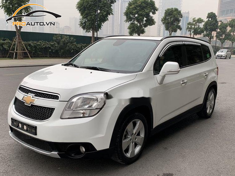 Dán wrap đổi màu xe Chevrolet Orlando