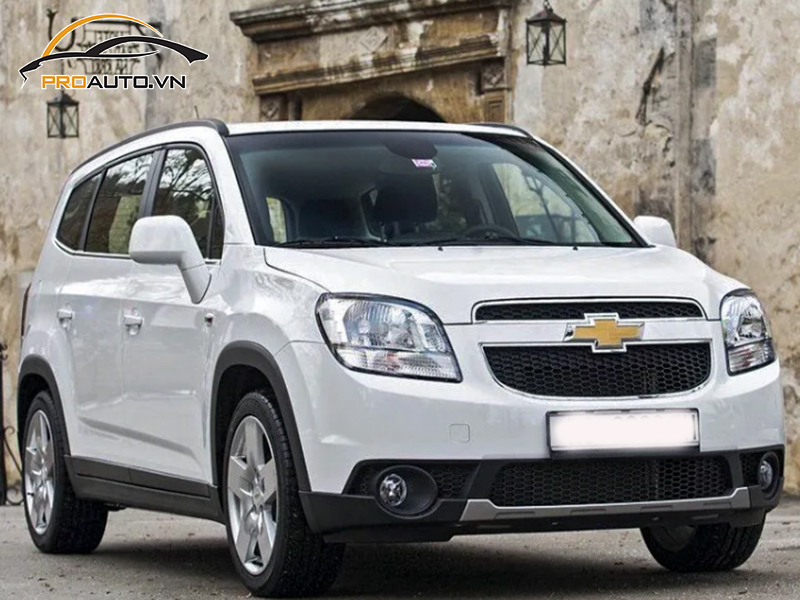 Dán wrap đổi màu xe Chevrolet Orlando