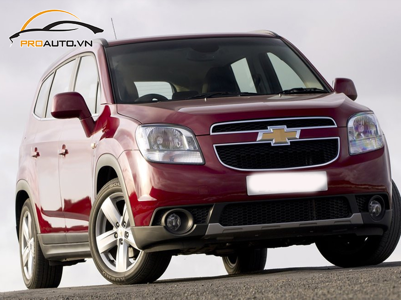 Dán wrap đổi màu cho xe Chevrolet Orlando