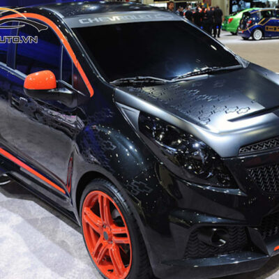 Wrap Đổi Màu Xe Chevrolet Spark