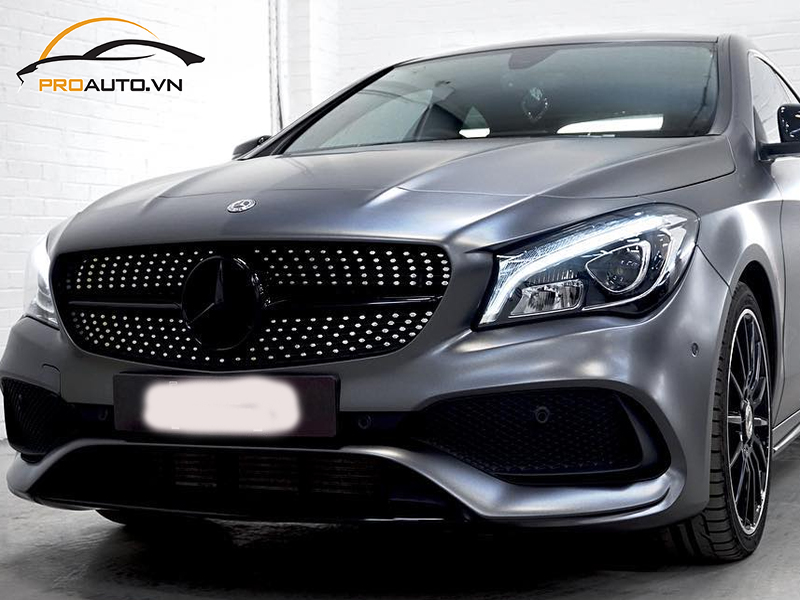 Wrap Đổi Màu Xe Mercedes CLA - Ảnh 2
