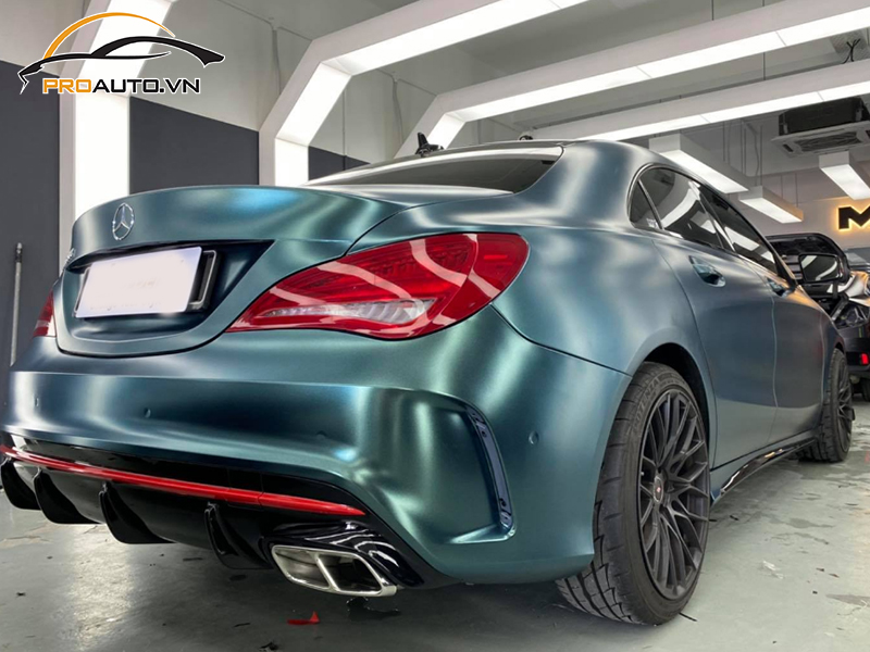 Dán wrap đổi màu Mercedes CLA