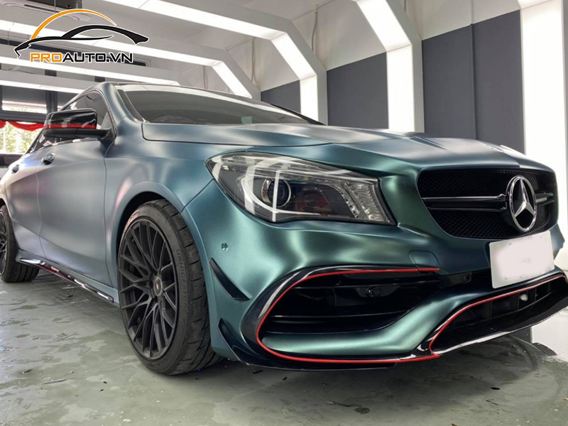 Wrap Đổi Màu Xe Mercedes CLA