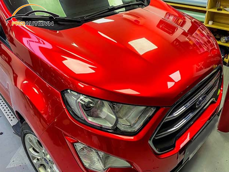 Wrap Đổi Màu Xe Ford Ecosport - Ảnh 7