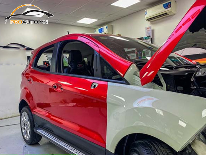 Dán wrap đổi màu Ford Ecosport