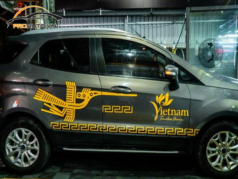 Wrap đổi màu xe Ford Ecosport