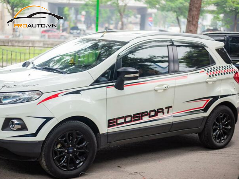 Bảng giá dán wrap đổi màu xe Ford Ecosport