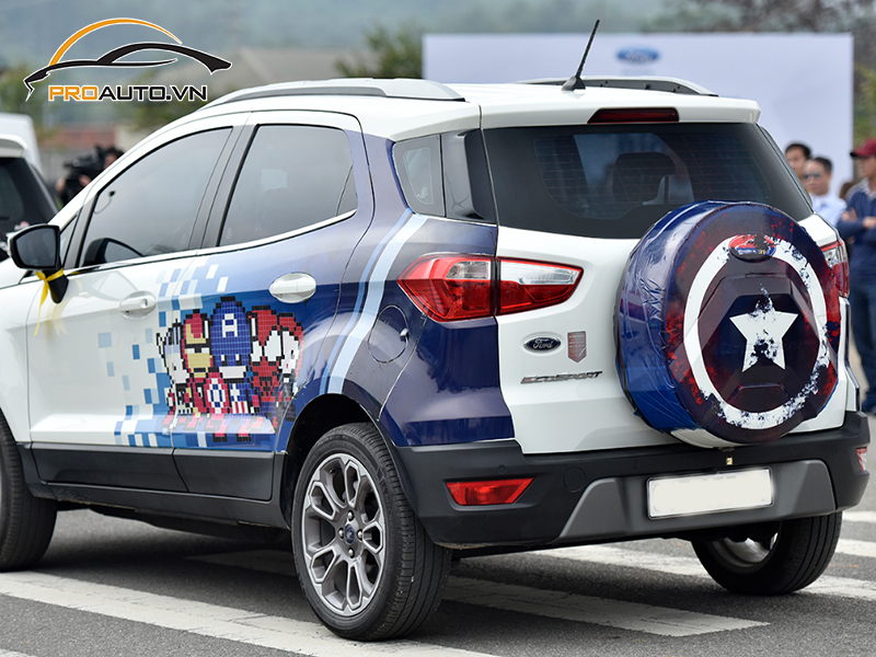 Wrap Đổi Màu Xe Ford Ecosport - Ảnh 3