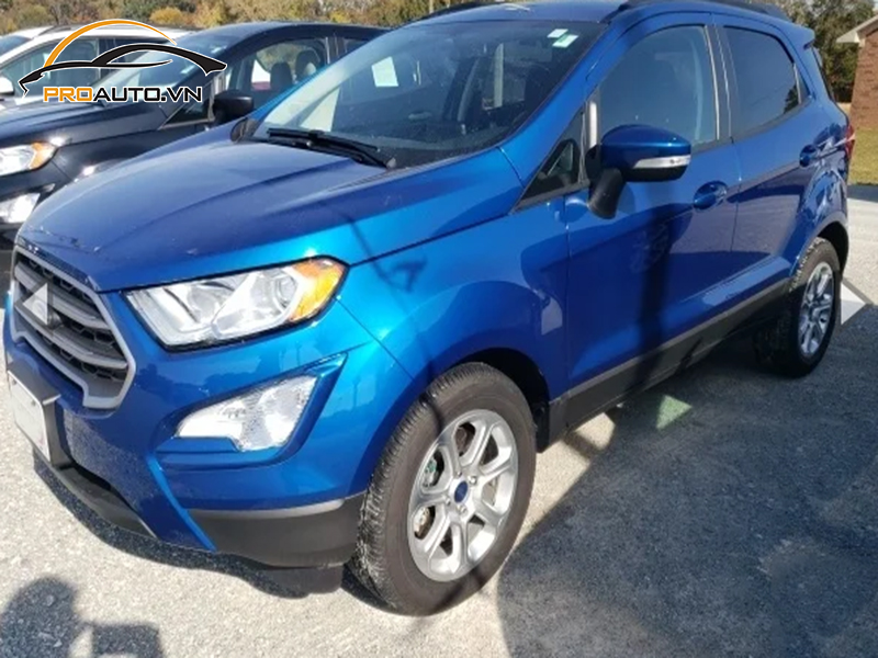 Dán wrap đổi màu xe Ford Ecosport