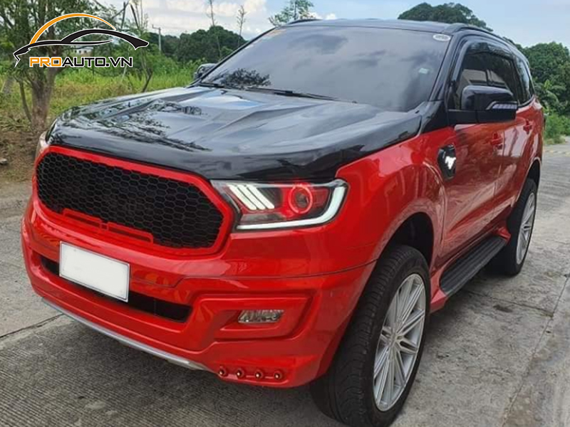 Dán wrap đổi màu Ford Everest