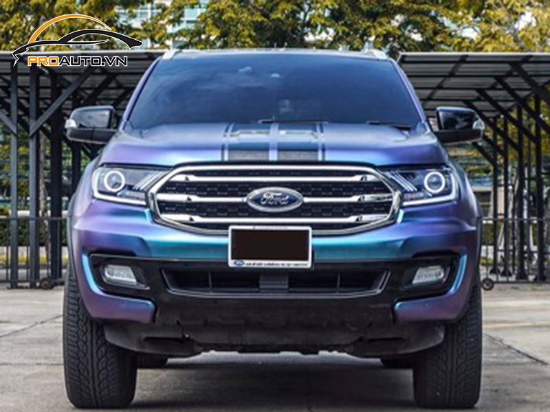 Dán wrap đổi màu Ford Everest