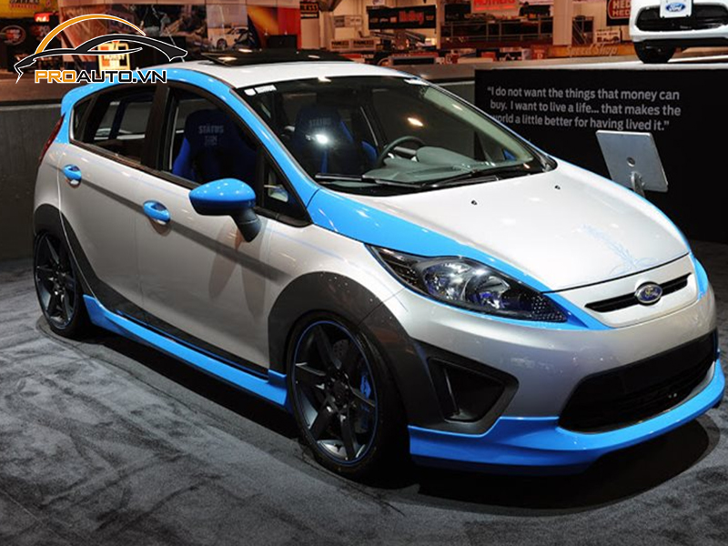 Wrap đổi màu xe Ford Fiesta