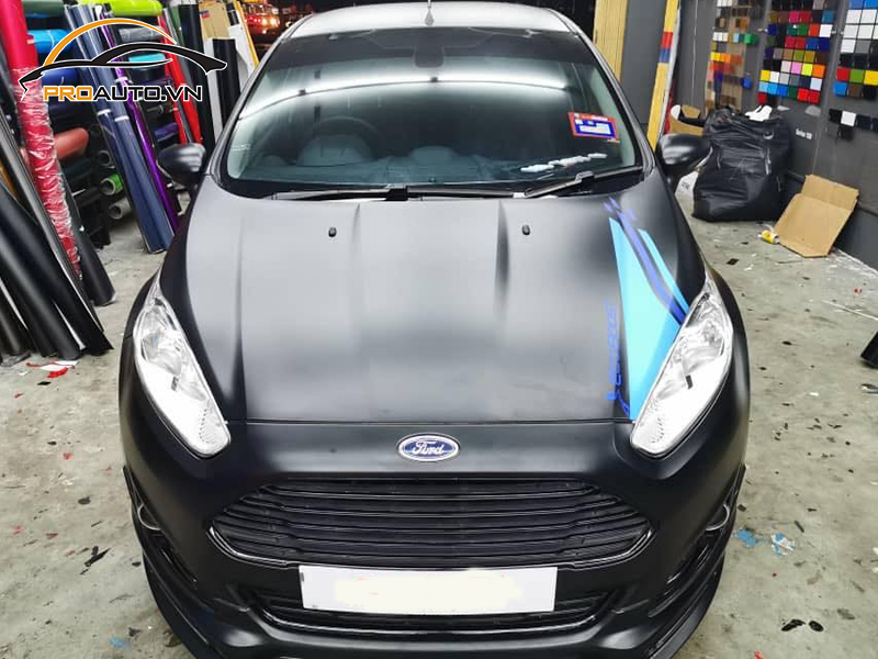 Wrap Đổi Màu Xe Ford Fiesta - Ảnh 7