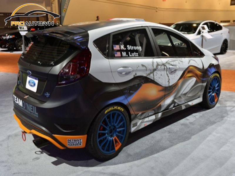 Wrap Đổi Màu Xe Ford Fiesta - Ảnh 6