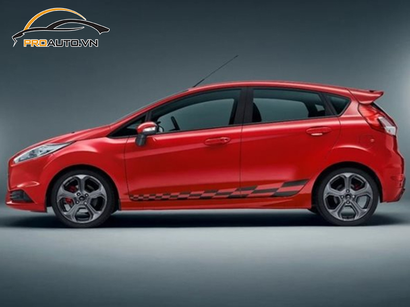 Dán wrap đổi màu xe Ford Fiesta