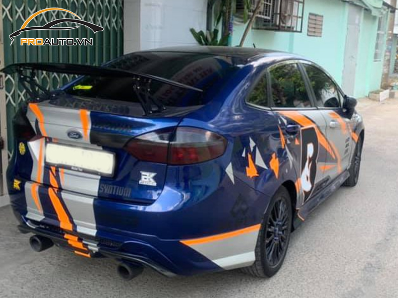 Wrap Đổi Màu Xe Ford Fiesta - Ảnh 5