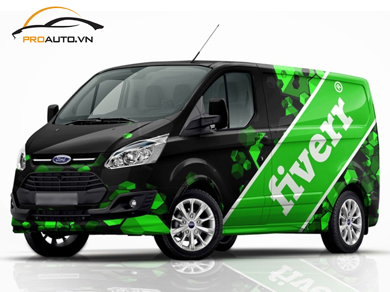 Dán wrap đổi màu xe Ford Tourneo