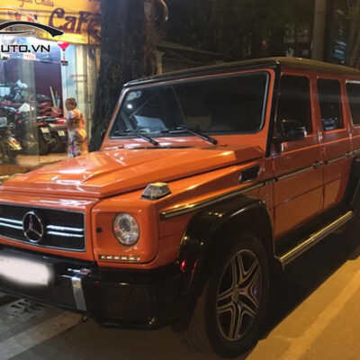 Wrap Đổi Màu Xe Mercedes G-Class