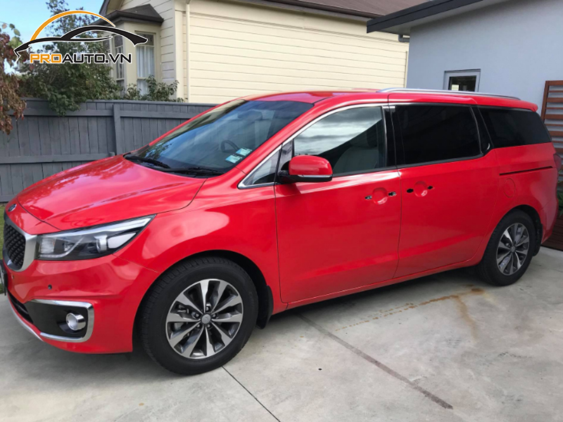 Wrap Đổi Màu Xe Kia Carnival