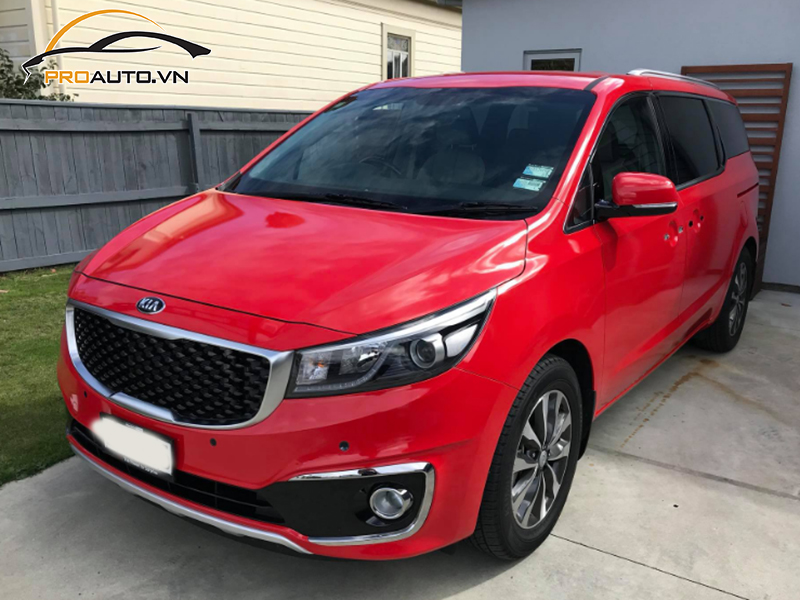 Bảng giá dán wrap đổi màu xe Kia Carnival