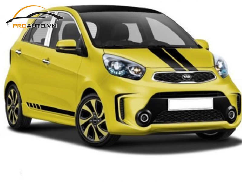 Dán wrap đổi màu Kia Morning