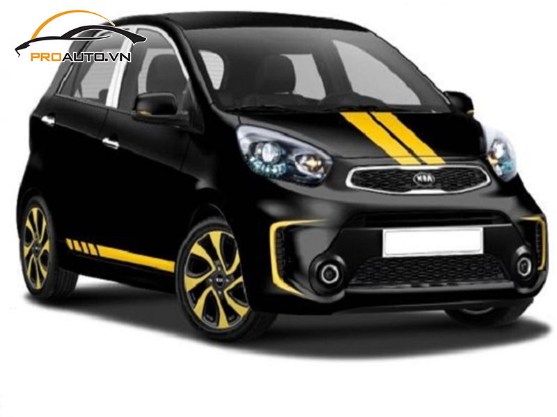 Wrap Đổi Màu Xe Kia Morning - Ảnh 3