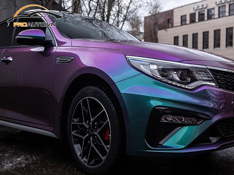 Wrap đổi màu xe Kia Optima