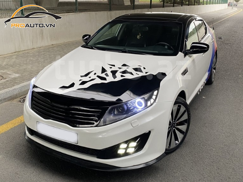 Dán wrap đổi màu Kia Optima