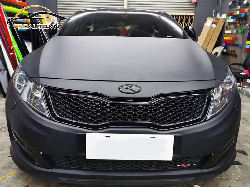 Bảng giá dán wrap đổi màu xe Kia Optima
