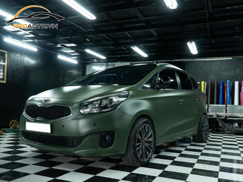 Wrap Đổi Màu Xe Kia Rondo - Ảnh 2