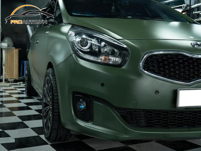Wrap Đổi Màu Xe Kia Rondo - Ảnh 6