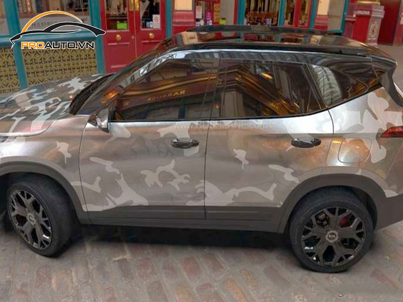 Dán wrap đổi màu Kia Seltos